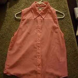 Pink Tramp tank top